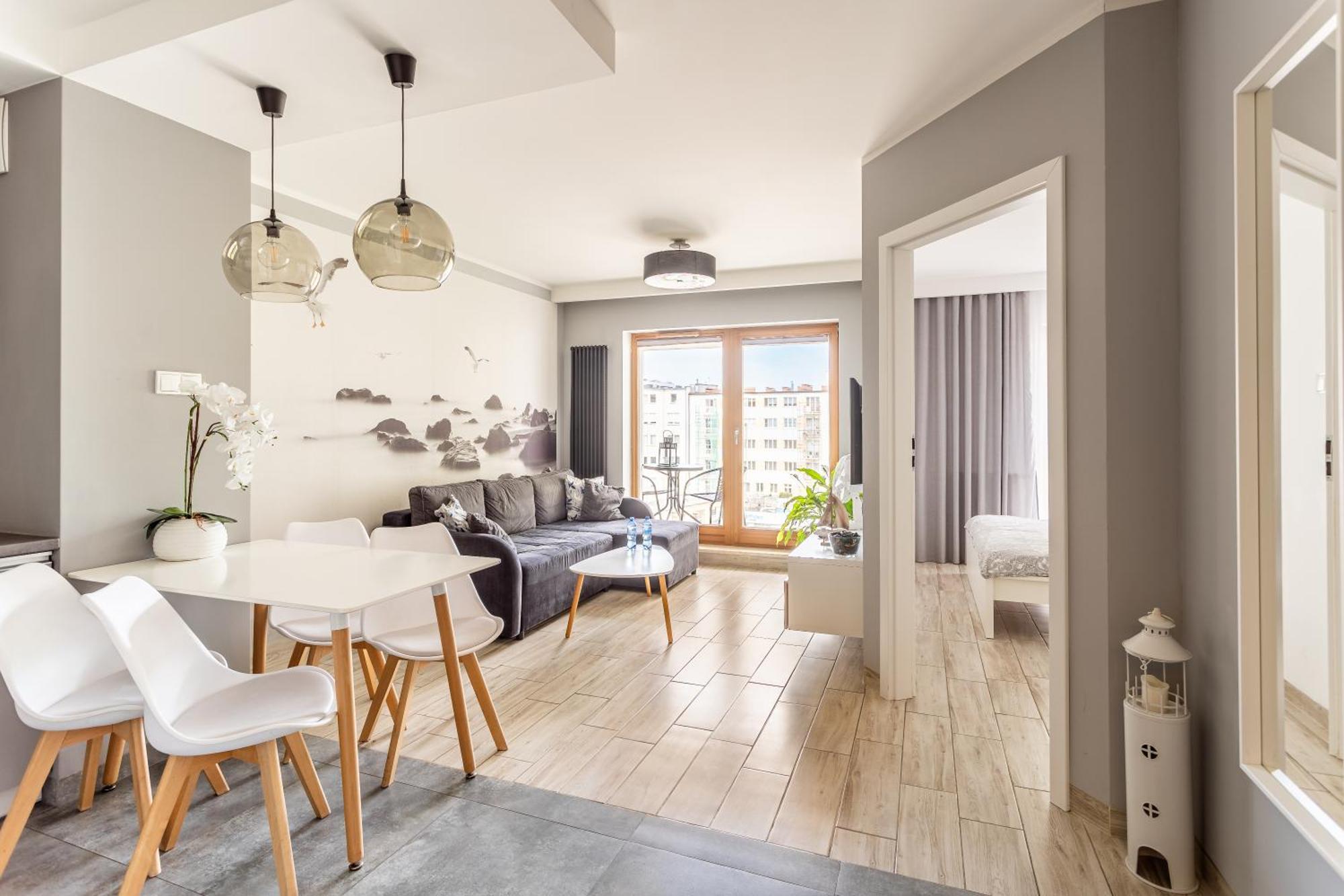 Apartament Batorego 7 Z Parkingiem Gdynia Buitenkant foto